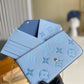 LV Felicie Pochette Tourterelle Blue Monogram Empreinte For Women, WoWallet 8.3in/21cm LV