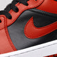 BL - AJ1 Reverse black and red forbidden to wear