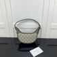 gg Ophidia gg Mini Bag Beige And Dusty Grey gg Supreme Canvas For Women 8in/20cm gg
