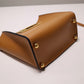 FI Way Small Brown Bag For Woman 17.5cm/7in