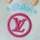 LV Onthego GM Monogram Giant And Raffia White/ Pink For Women,  Shoulder And Crossbody Bags 41cm/16.1in LV