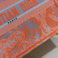 DI Medium Book Tote Orange, For Women, Women’s Handbags 14in/36cm CD M1296ZRVJ_M057