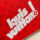 LV Litter Bag Vintage Monogram Canvas Red By Virgil Abloh For Men, Men’s Bags, Shoulder And Crossbody Bags 9.4in/24cm LV
