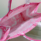 DI Large Book Tote Pink, For Women, Women’s Handbags 16.5in/42cm CD M1265ZRVJ_M956