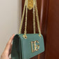 DG Polished 3.5 Phone Bag Green For Women 7.3in/19cm DG