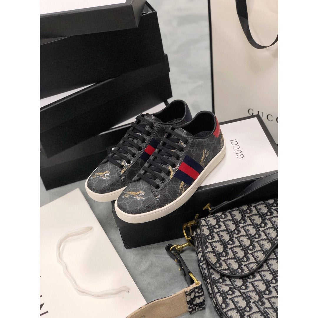 BL-GCI Ace Beige  Tiger Sneaker 079