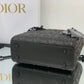 DI Mini Lady Bag Black Cannage with Beaded Motif, Black, For Women Women’s Handbags, Crossbody Bags, 18cm CD M0505SNEA_M900
