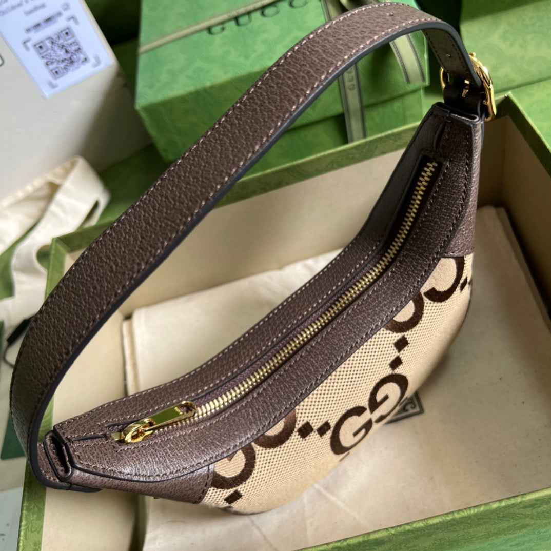 gg Ophidia Jumbo gg Mini Bag Brown For Women, Women’s Bags 7.9in/20cm gg ‎‎658551 UKMDG 2570