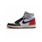 BL - Union x AJ1 High white and red stitching