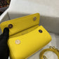 DG Small Sicily Bag In Dauphine Yellow For Women 7.5in/19cm DG