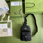 gg Off The Grid Sling Backpack Black gg Nylon For Men 11in/27cm 658631 H9HUN 1000