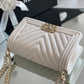ChanelMedium Classic Flap Bag 25cm White For Women A67086
