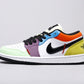 BL - AJ1 rainbow stitching