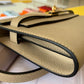 HM Kelly Classique To Go Wallet  21cm/8.3in Gold Toned Hardware For Women Cream