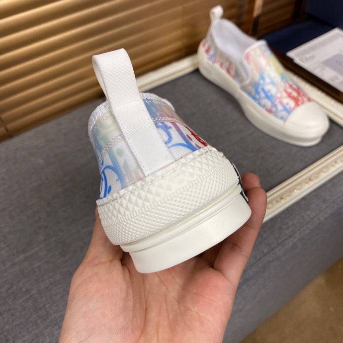 BL - DIR B23 Slip Blue And White LOW-TOP SNEAKER