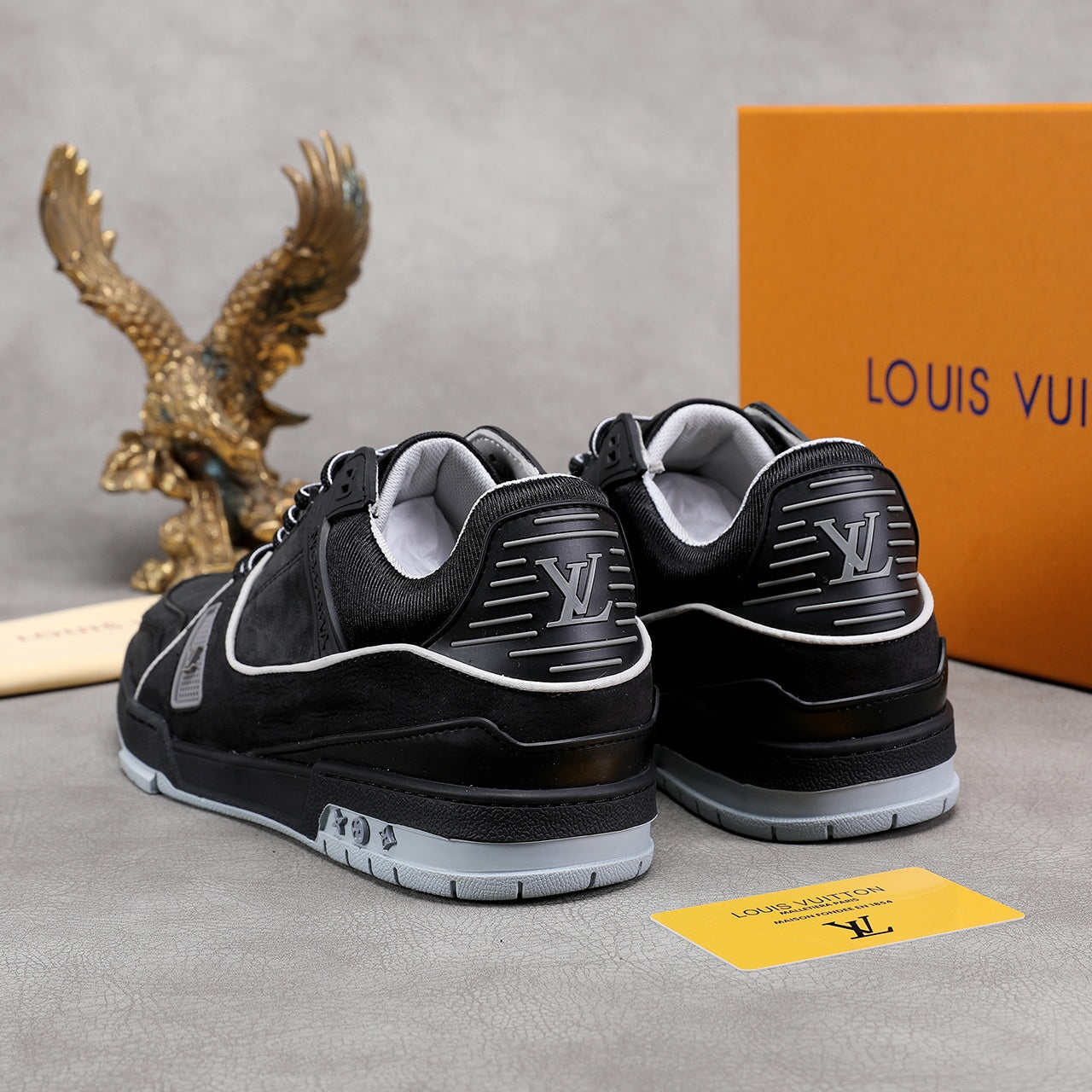 BL - LUV Traners Vert Black Sneaker