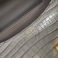 HM Mini Constance Bag Grey For Women Gold Color Hardware 7.1in/18cm