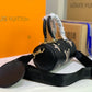 LV Papillon BB Monogram Empreinte Black/Beige For Women,  Shoulder And Crossbody Bags 7.9in/20cm LV M45980