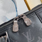 LV City Keepall Monogram Eclipse/Monogram Eclipse Reverse For Men, Bags, Shoulder And Crossbody Bags 10.6in/27cm LV M45936