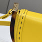 FI Moonlight Saddle Yellow Bag For Woman 19cm/7.5in