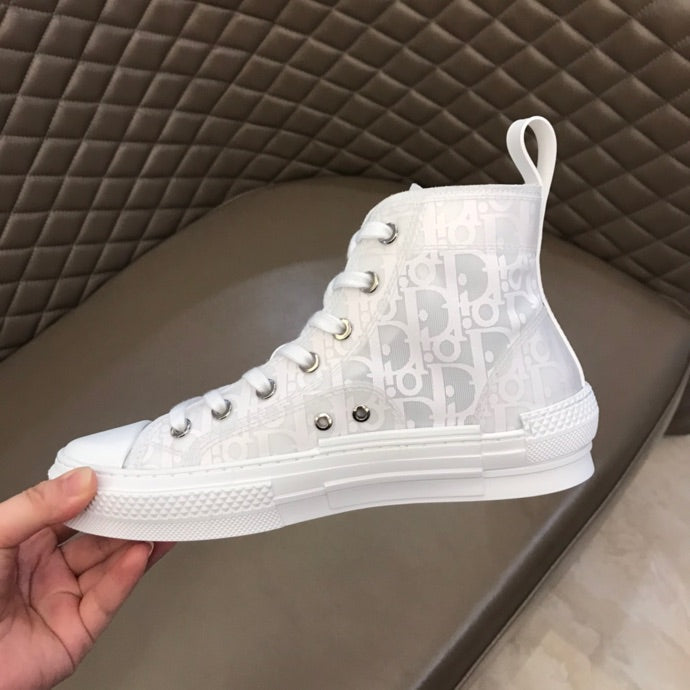 BL - DIR B23 White HIGH-TOP SNEAKER