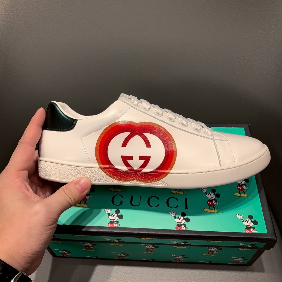 BL-GCI  Ace Interlocking G Red Sneaker120