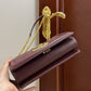 DG Large Devotion Bag In Quilted Nappa Dark Violet For Women 10in/26cm DG