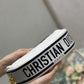 DI Small Vibe Hobo Bag White Cannage, White Handbags, Crossbody Bags, 20cm CD M7200ONOA_M879
