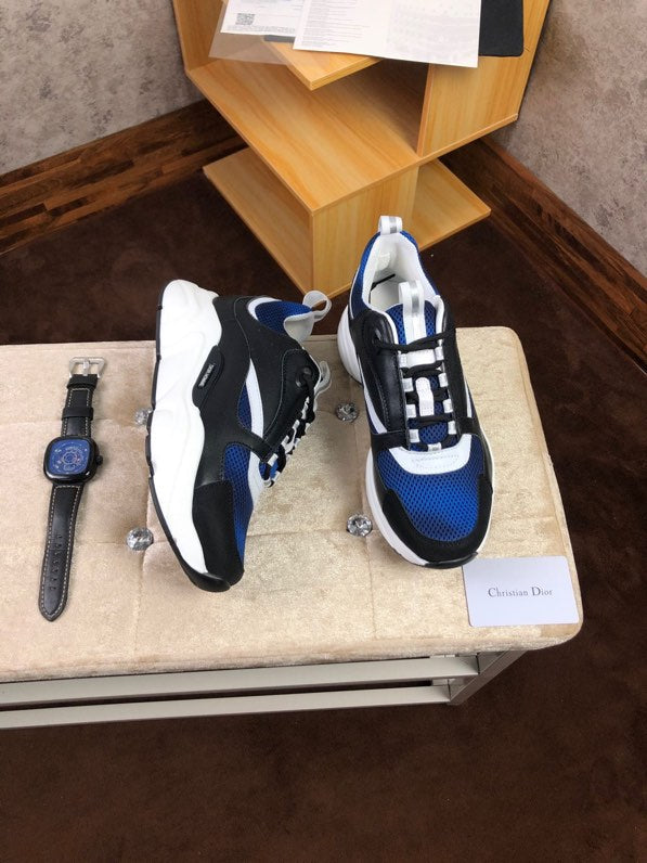BL - DIR B22 Black Blue Sneaker