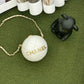 CHL Ball Bag White and Gold Chain Bag For Women 23.5cm/9.25in