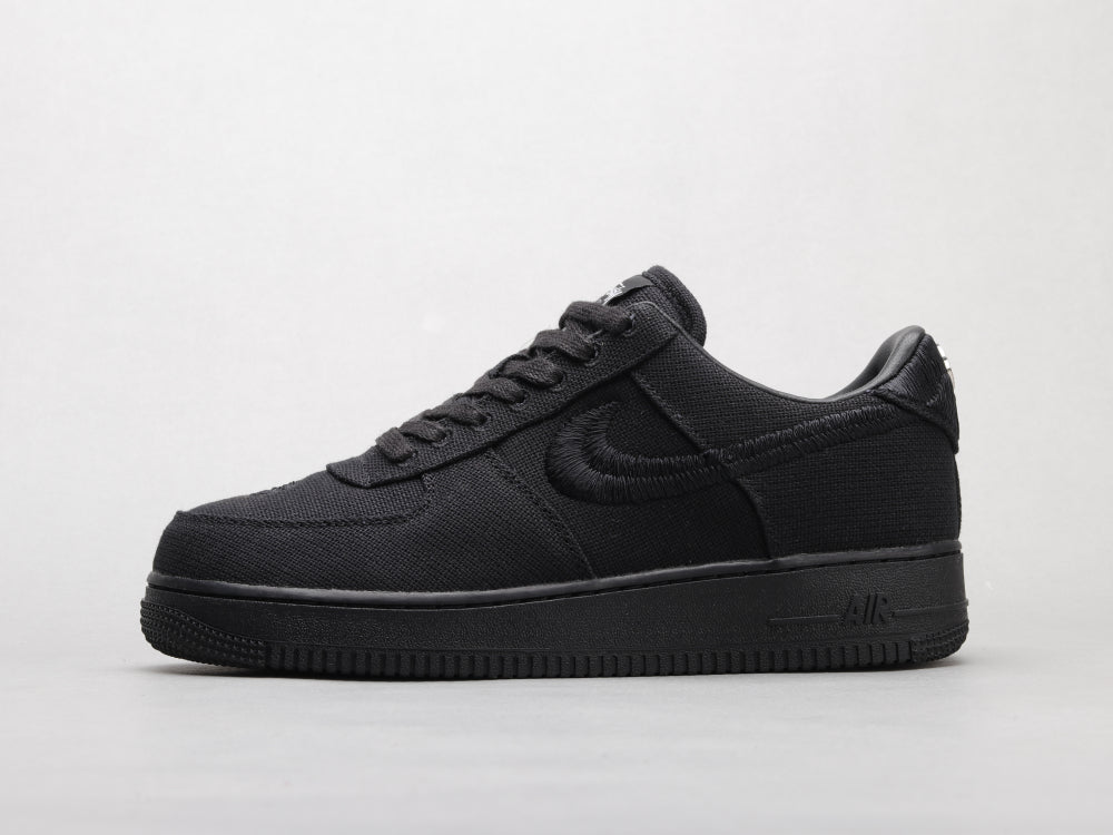 BL - Stussy x AF1 Pure Black