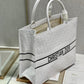 DI Large Book Tote White, For Women, Women’s Handbags 16.5in/42cm CD
