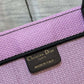DI Large Book Tote Bright Yellow and Pink D-Jungle Pop Embroidery, Yellow/Pink, For Women Women’s Handbags, 41cm CD M1286ZRON_M886
