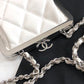 Chanel Cruise Clutch Crossbaby White Bag For Women 13cm/5in