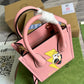 gg Bananya Print Mini Tote Bag Pink For Women, Women’s Bags 7.9in/20cm gg 671623 U5XAG 5964