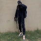 BL - AJ1 black pink toe women's shoes