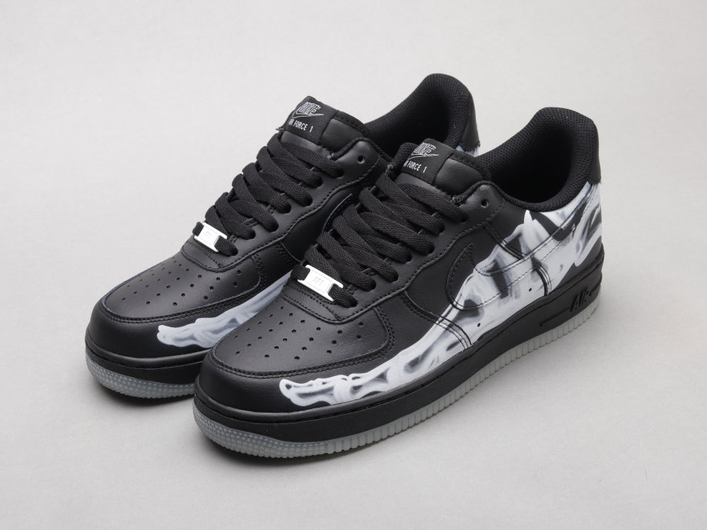 BL - AF1 Skeleton Halloween Black