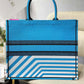 DI Large Book Tote Blue And Pink, For Women, Women’s Handbags 16.5in/42cm CD