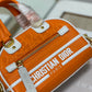 DI Mini Vibe Zip Bowling Bag, Orange Handbags, Bowling Bags, 17cm CD