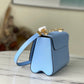 LV Twist MM Monogram Flower Bleu Nuage Blue For Women,  Shoulder And Crossbody Bags 9.1in/23cm LV M59627
