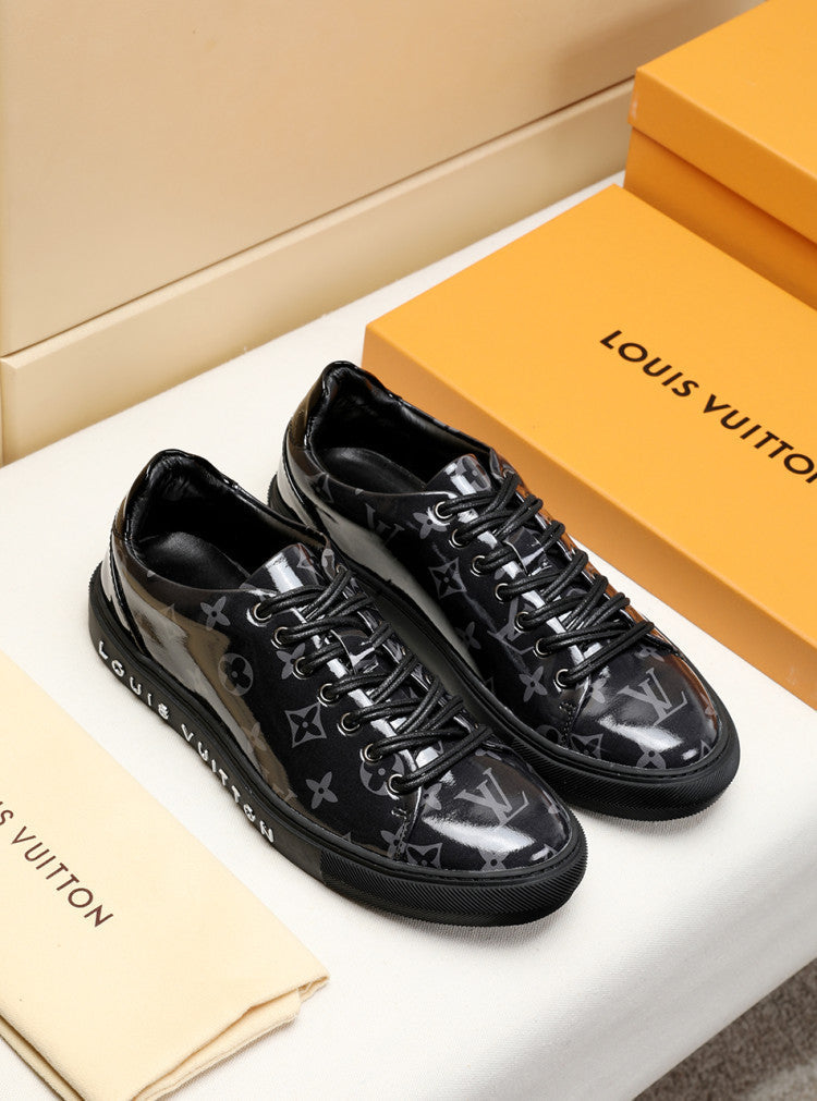 BL - LUV Low BLnogram Black Breathable Sneaker