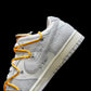 BL - OW x Dunk (NO.39) yellow shoelace brown buckle