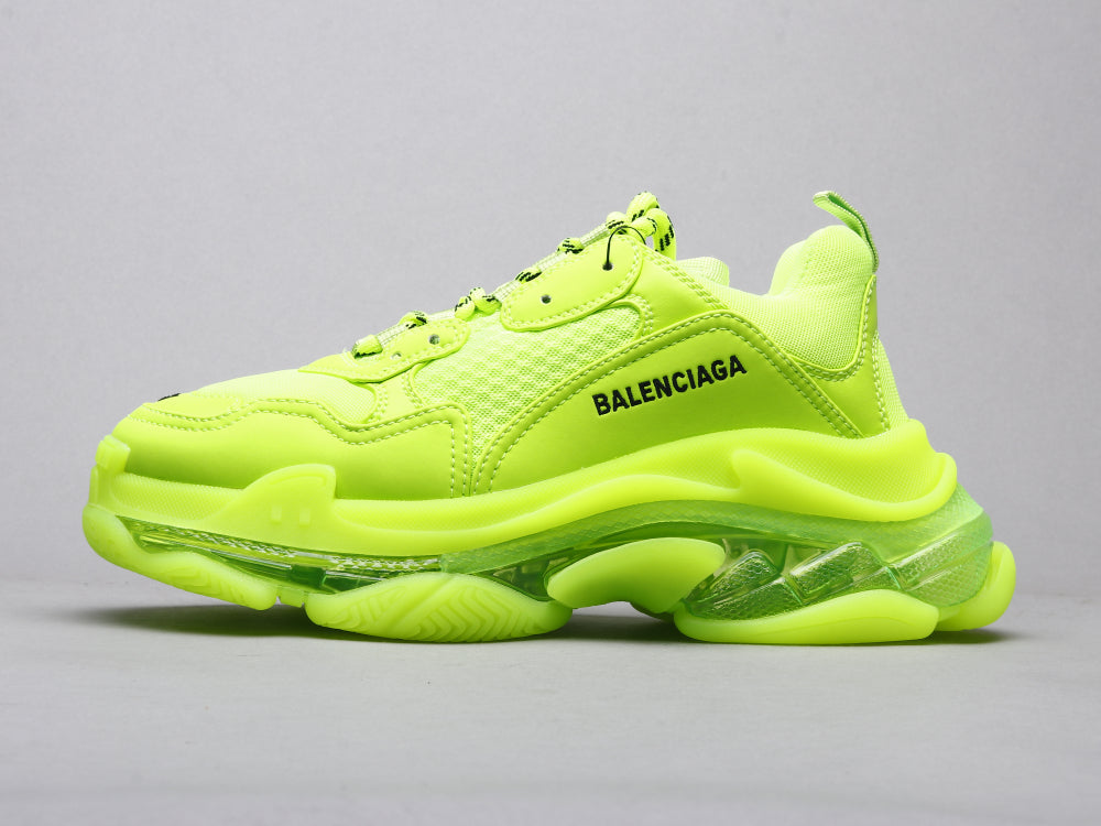 BL - Bla Air Cushion  Fluorescent Green Sneaker