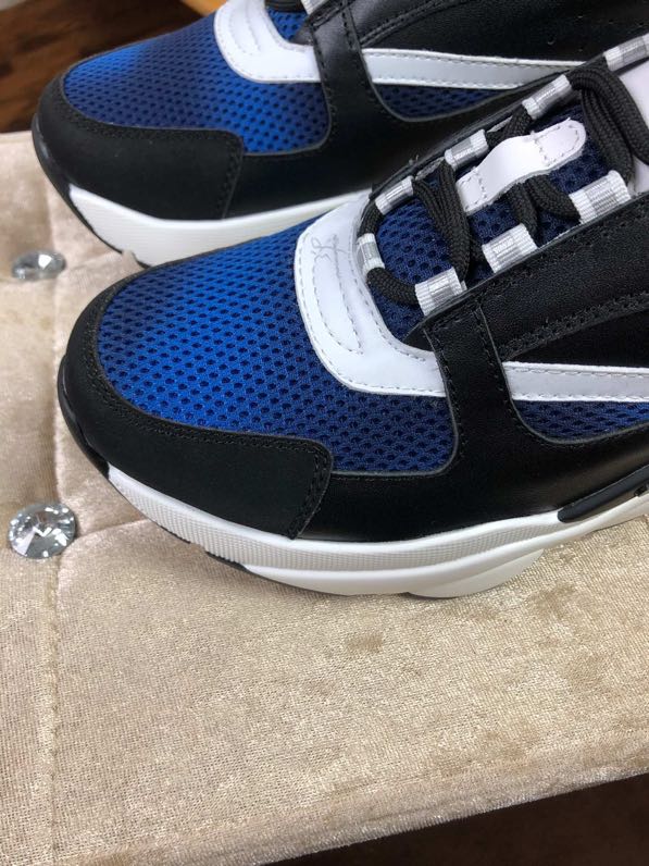 BL - DIR B22 Black Blue Sneaker