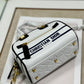 DI Mini Vibe Zip Bowling Bag, White Handbags, Bowling Bags, 17cm CD