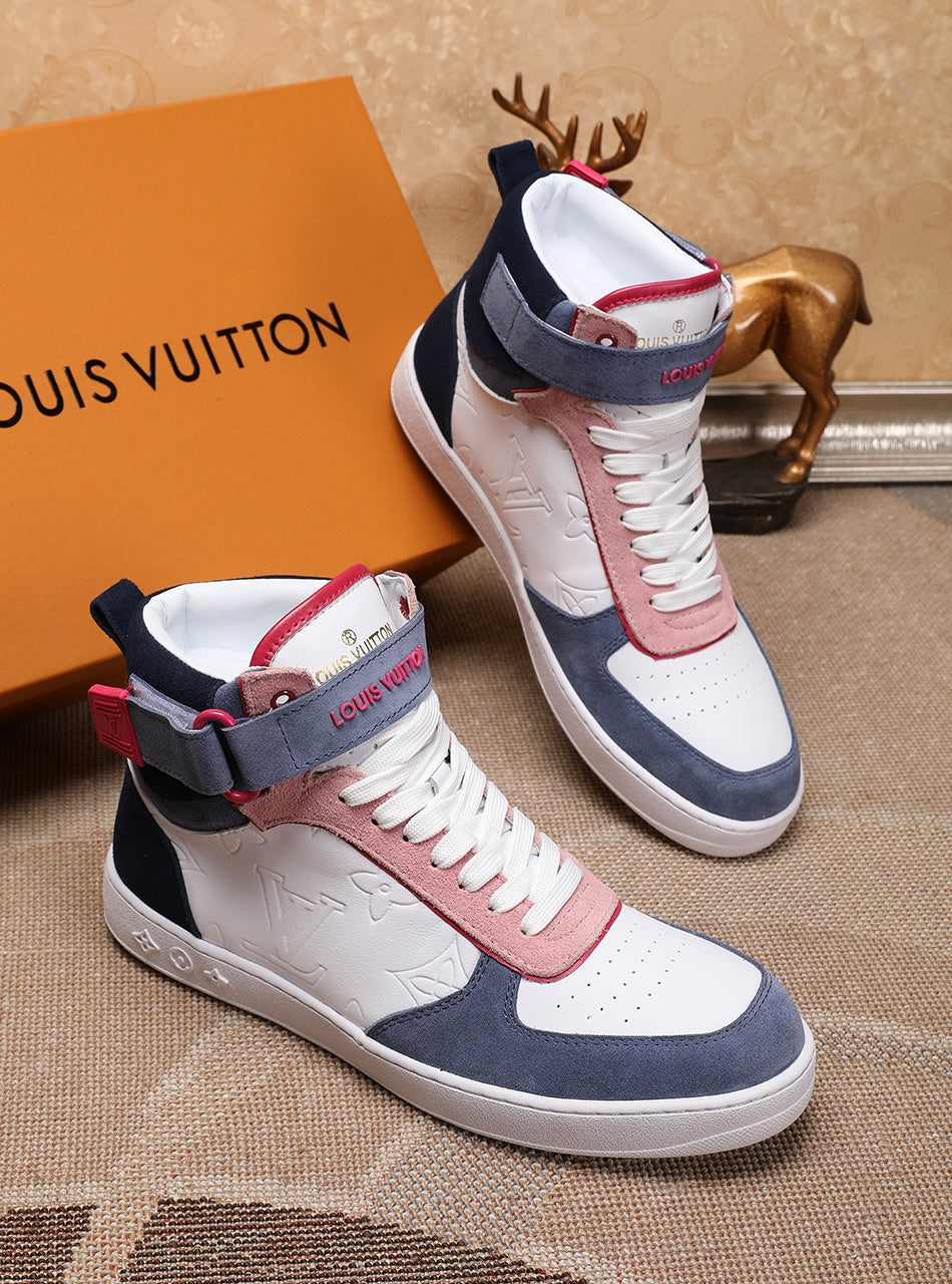 BL - LUV High Top White Sneaker