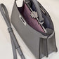 FI Peekaboo ISeeU Medium Gray For Women, Women’s Handbags, Shoulder Bags 13.1in/33.5cm FF