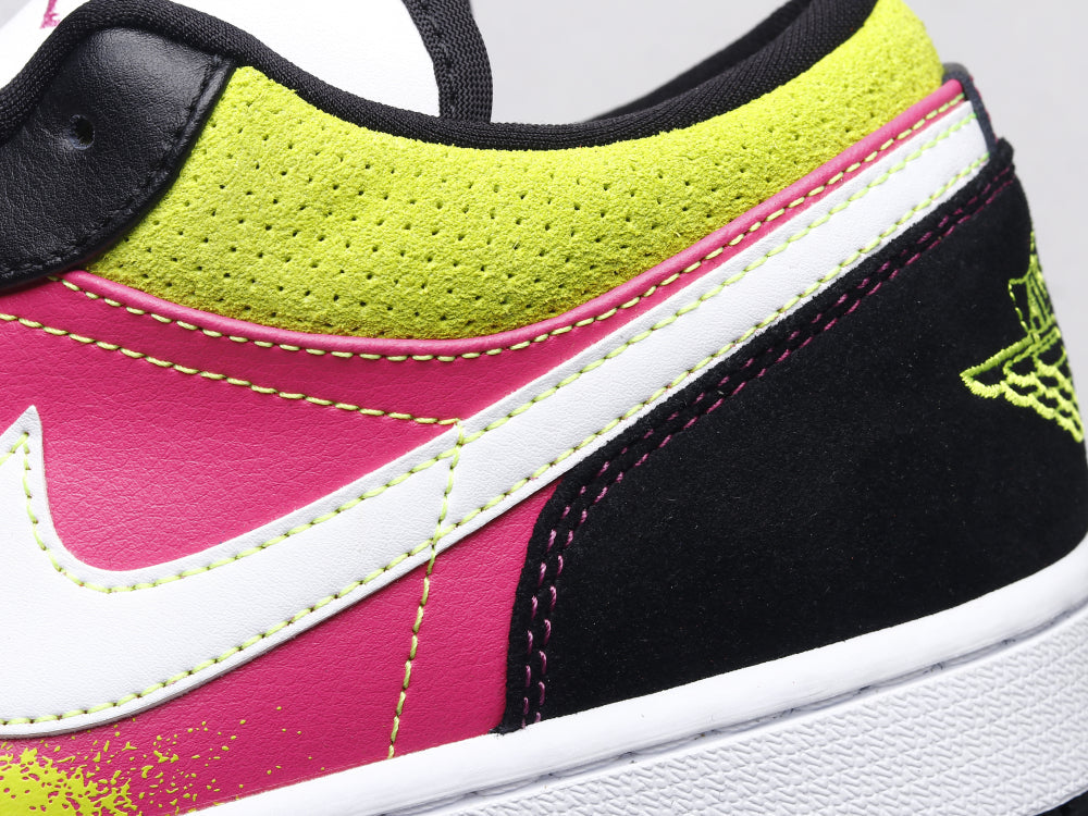 BL - AJ1 yellow splash ink