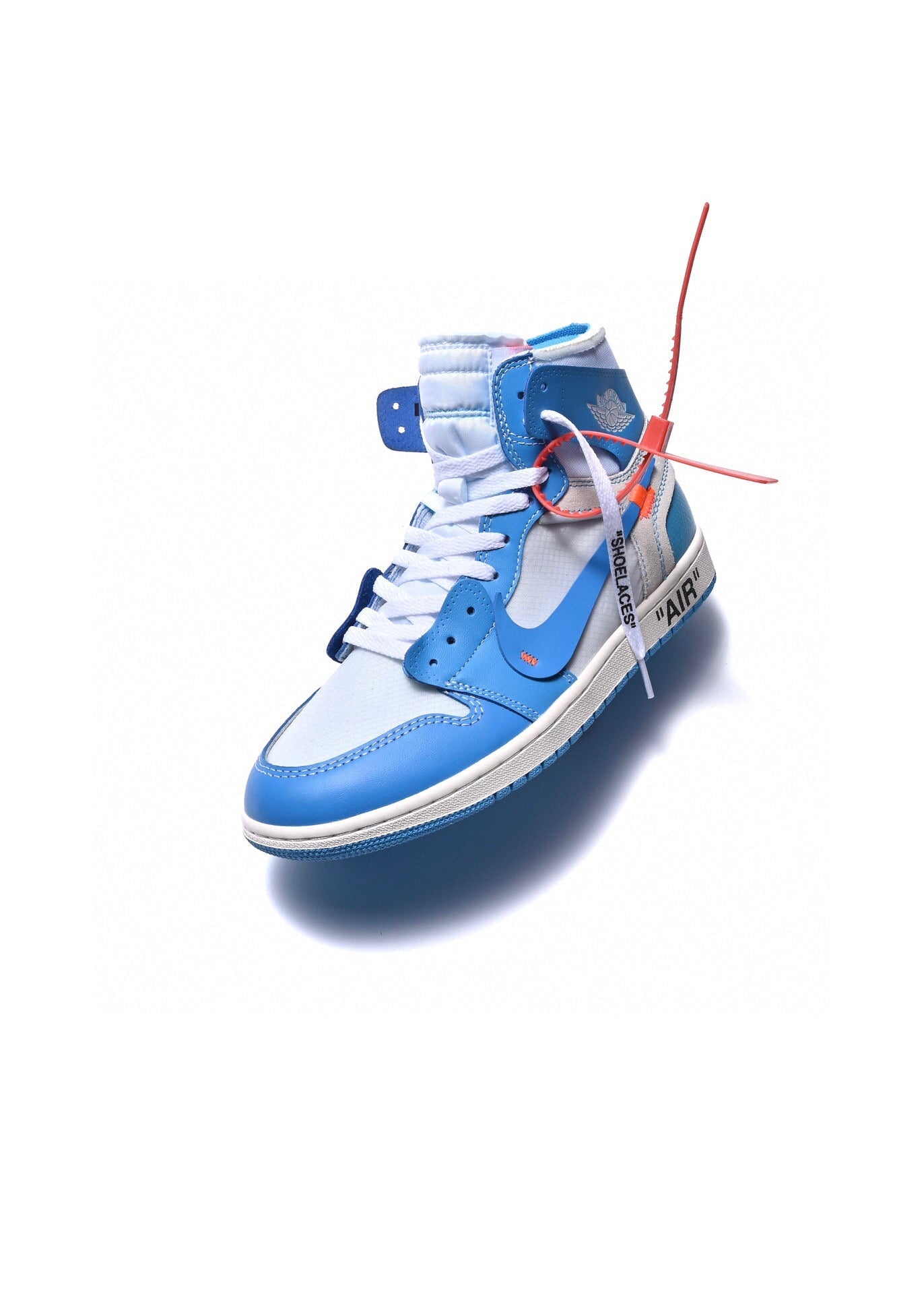 BL - OW x AJ1 High North Carolina Blue