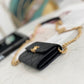 ChanelMini Flap Bag Gold Toned Hardware Black For Women 4.7in/12cm